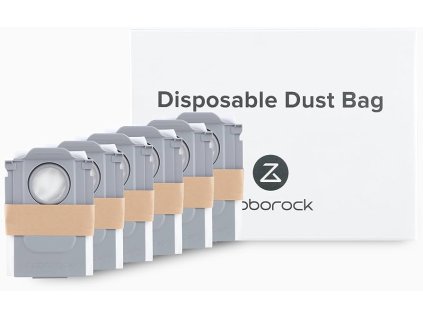 Roborock vrecká na prach pre stanice modelov série Qrevo/S/Pro a S8 Max/V/Ultra  - 6 ks