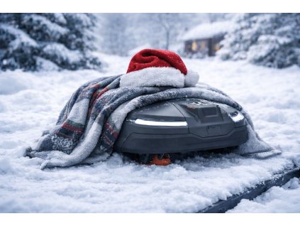 Zimný servis robotickej kosačky Husqvarna