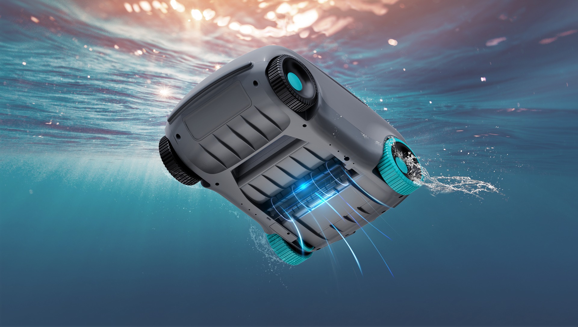 Robotický vysávač bazénov Aiper Scuba E1