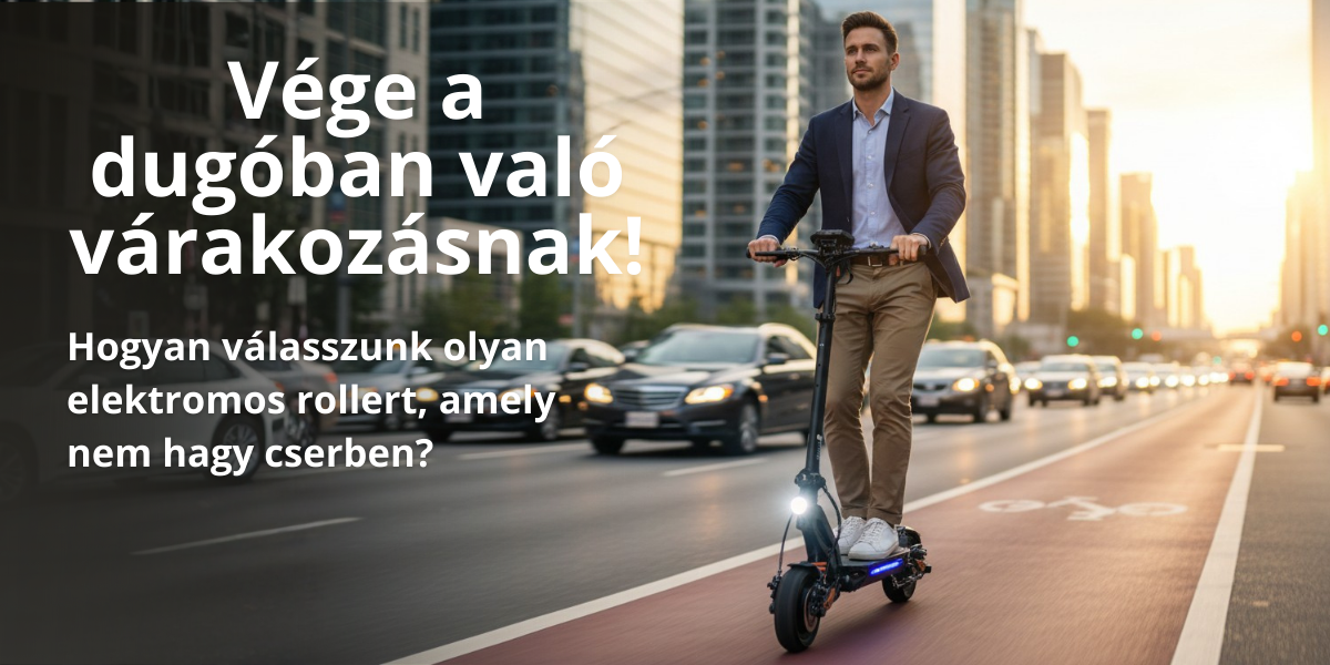 Több mint egy trend: Hogyan hódítsa meg a várost elektromos rollerrel anélkül, hogy melléfogna a választásnál?