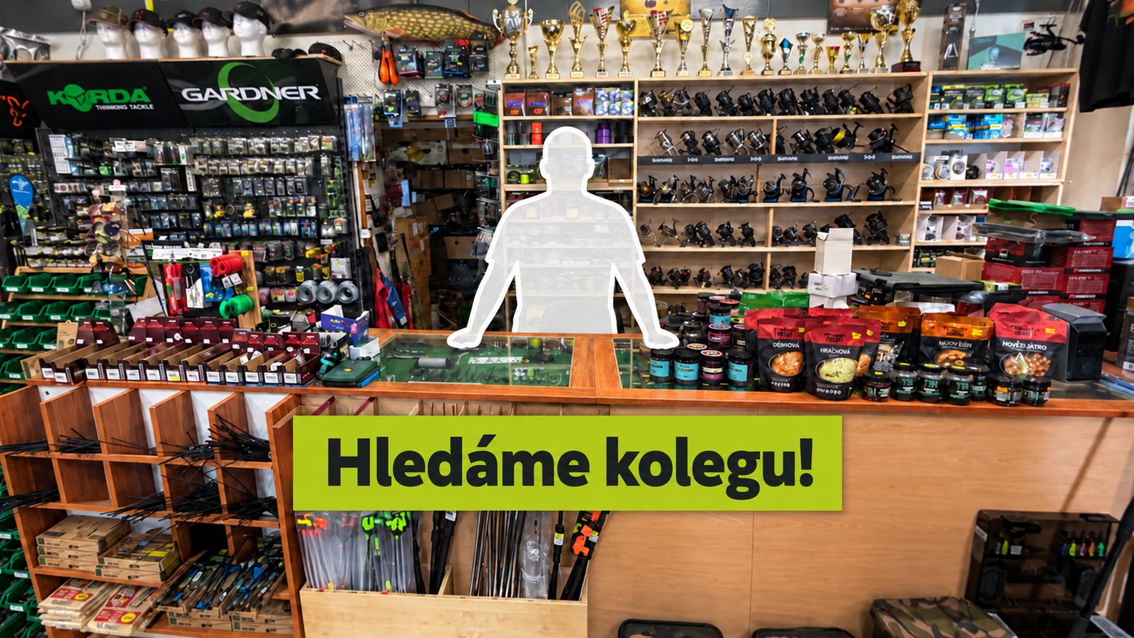 Hledáme kolegu do prodejny Top Rybařina v Chlumci nad Cidlinou