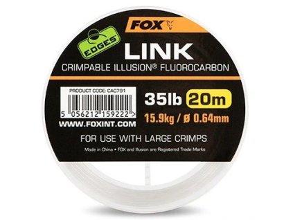 vyr 2621 fox fluorocarbon edges link illusion ciry 20 m