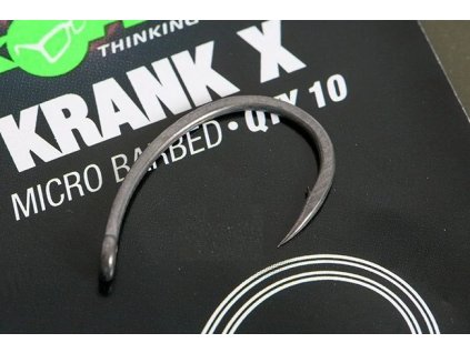 Korda Háčky Krank X 10ks (Velikost háčků 4)
