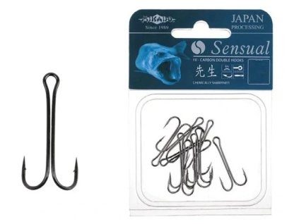 Mikado Dvojháčky Sensual Black Nickl (Velikost háčků 1/0)