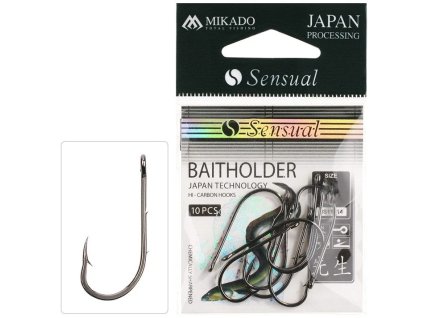 Mikado Háčky Sensual Baitholder BN 10ks (Velikost háčků 1/0)