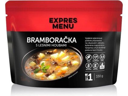 expres menu bramboracka s lesnimi houbami 330g