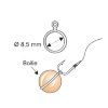 vyr dl 824 12 extra carp bait elastic bands 8 5mm 18ks