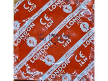 Kondom London Durex Rot 100ks