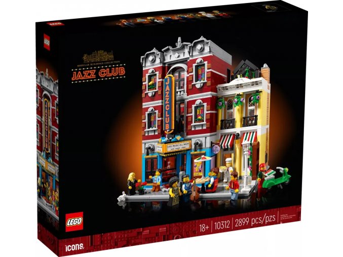 LEGO 10312 Icons Jazzový klub