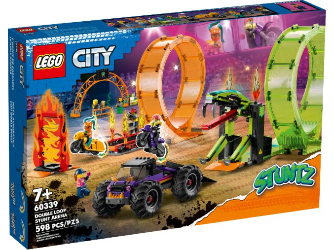 LEGO City 60339 Kaskadérská dvojitá smyčka