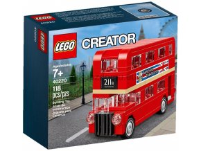 LEGO CREATOR 40220 London red double decker bus