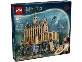 LEGO Harry Potter 76435 Bradavický hrad Velká síň  + Dárek ZDARMA - LEGO 71049 Sběratelské závodní auto F1