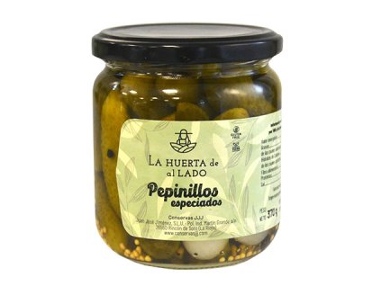 Pepinillos especiados 370 ml LHDAL