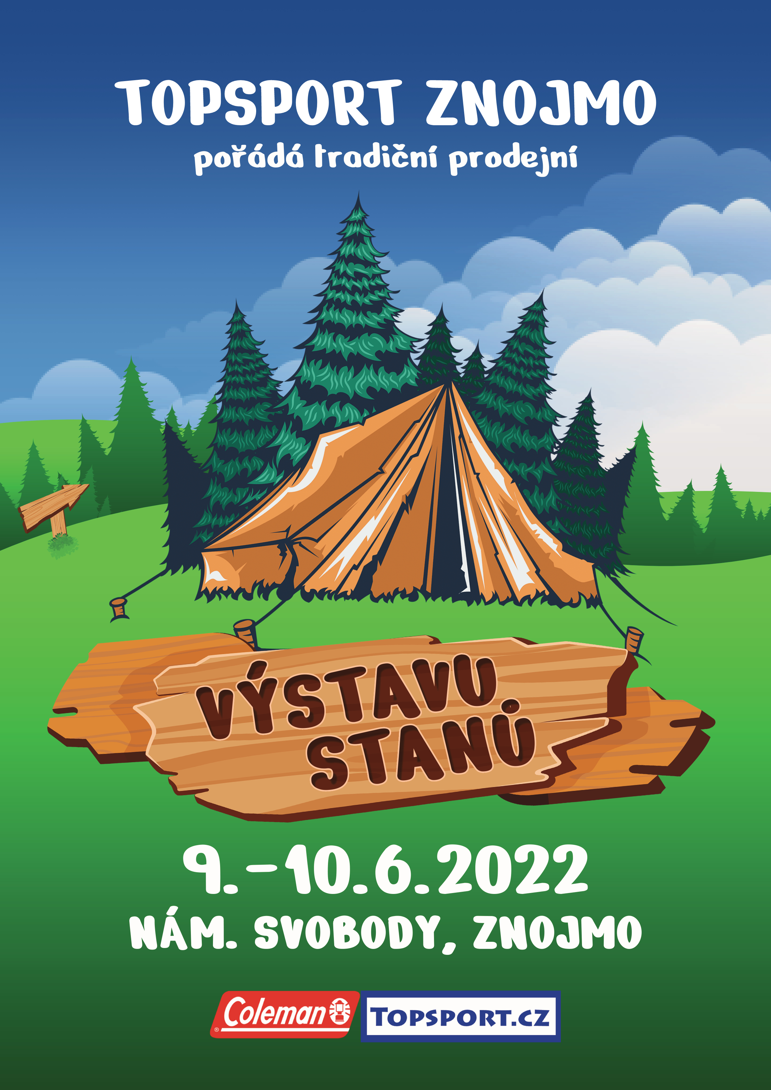 Tradiční prodejní výstava stanů 2022