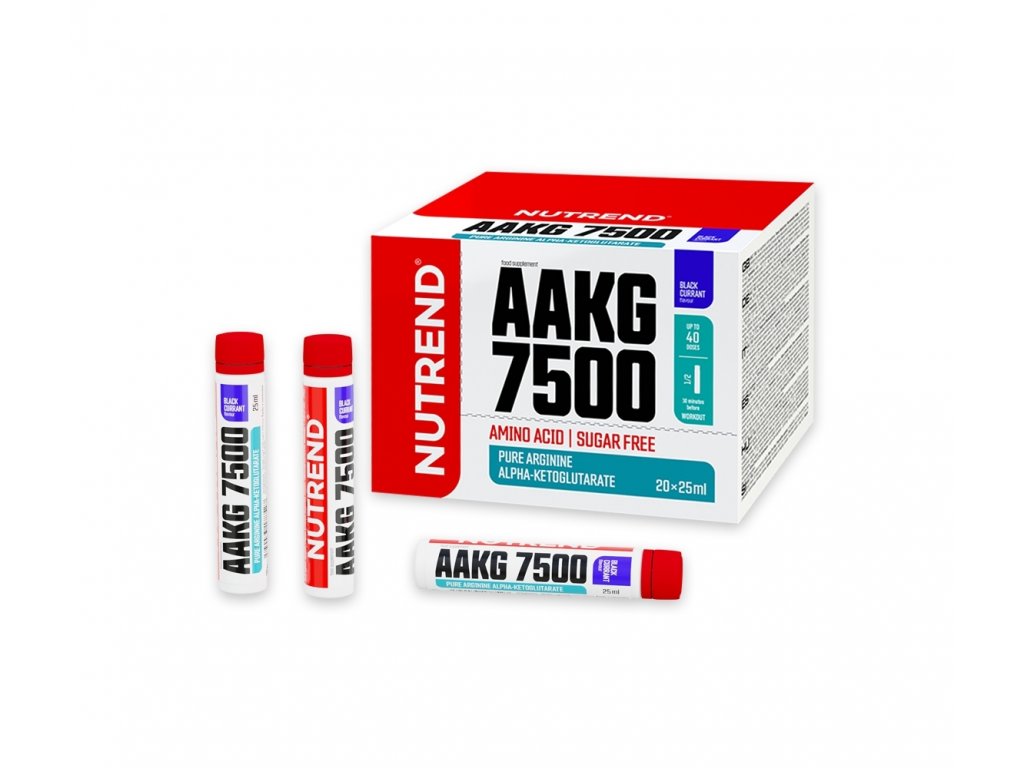 AAKG 7500, 20x25 ml, černý rybíz