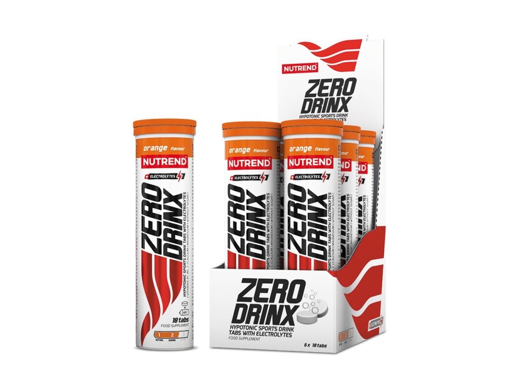 ZERODRINX TABS, 18 tablet, černý rybíz