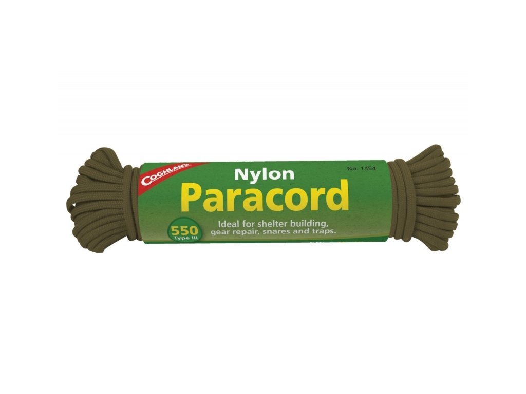 4230 coghlan s lano nylon paracord 45 kg olivove