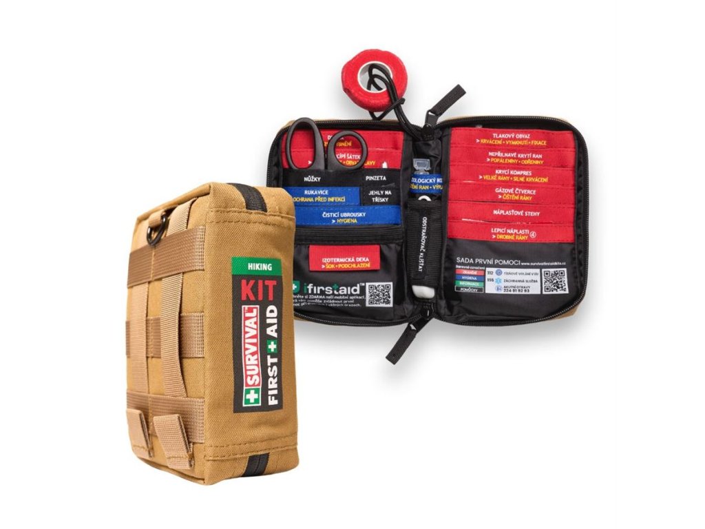 Topsport.cz Lékarnička Survival First Aid Kit Hiking (CZ) (1)