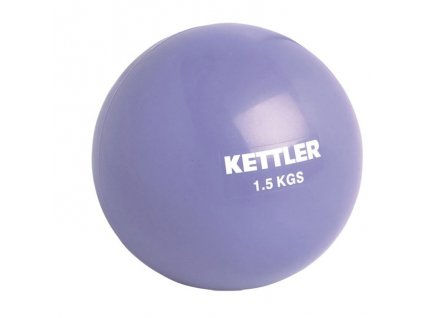 Posilovací míček Kettler 1,5 kg fialový