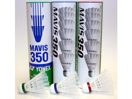 Badmintonové míče Yonex Mavis 350 6 ks žluté