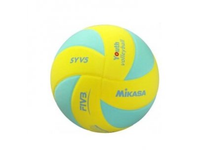 Volejbalový míč MIKASA SYV5 zeleno-žlutý