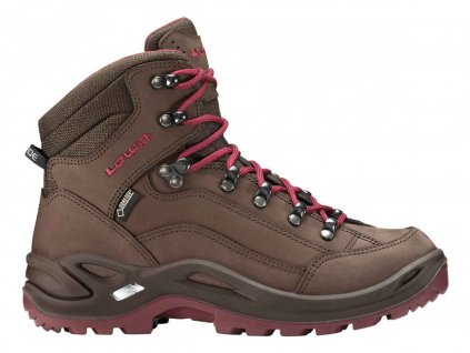 Lowa Renegade II GTX MID lady espresso/berry