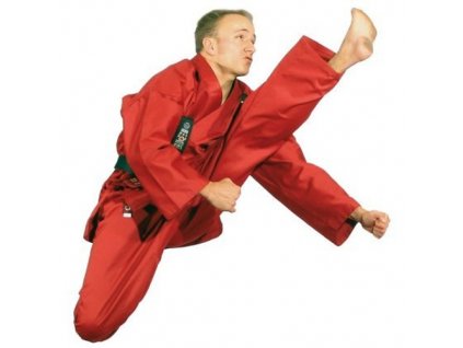 Kimono karate Hayashi gi Kirin red