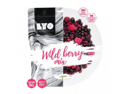 Lyoffod Wild Berry Mix (maliny, borůvky, ostružiny) 20g