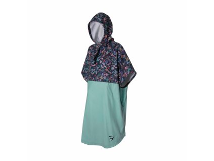 3411 1 brunotti fleece uni poncho coral