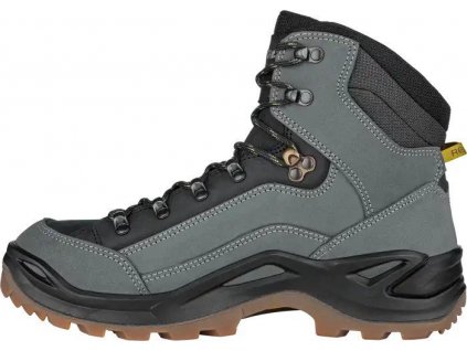 panske boty lowa renegade gtx mid dark grey black uk 95 2