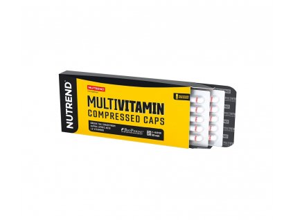 MULTIVITAMIN COMPRESSED CAPS, 60 kapslí,