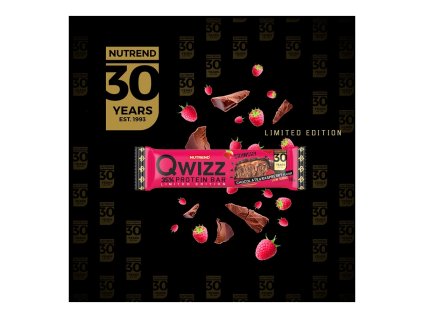 QWIZZ PROTEIN BAR, 60 g, mandle+čokoláda