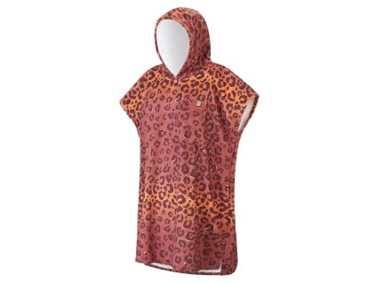ponco after leopard dark brown