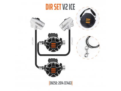 Regulátor Tecline V2 ICE TEC2 DIR SET EN250:2014