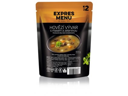 Expres Hovězí vývar se zeleninou