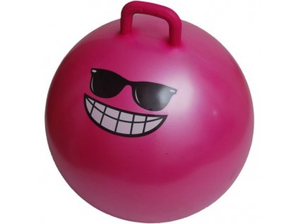Dětský skákací míč Lifefit Jumping Ball 55 cm, růžový