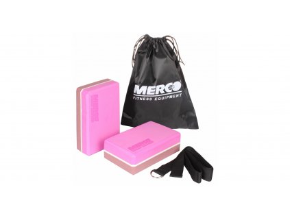 Merco Yoga Max set na jógu a pilates kaštanová
