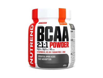 BCAA 2:1:1 POWDER, 400 g, modrá malina