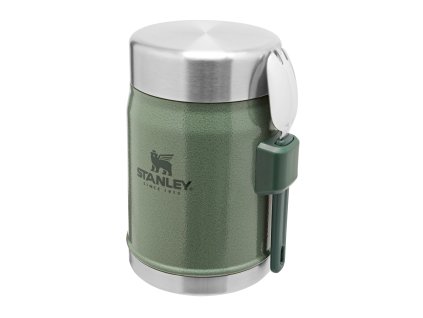 STANLEY Termoska jídelní 400 ml se lžící/vidličkou zelená