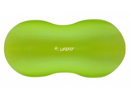 Gymnastický míč Lifefit Nuts 90x45 cm světle zelený