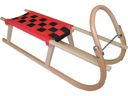 Topsport.cz Saně Sulov Tatra, 120 cm, červeno černé