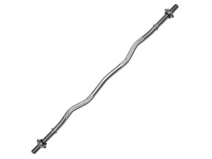 Vzpěračská tyč Lifefit ohýbaná 120cm / 30mm vč.matic