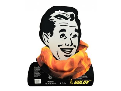 Sulov sportovní šátek s fleece plamen
