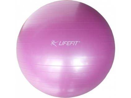 Gymnastický míč Lifefit Anti-Burst 55 cm, růžový