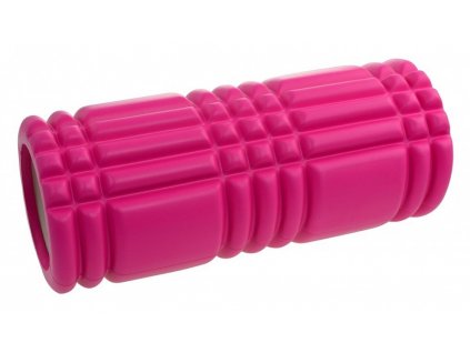 Masážní válec Lifefit Joga Roller B01 33x14cm růžový