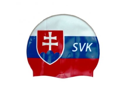 Plavecká čepice Topswim s vlajkou SR