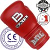 Boxerské rukavice Bail Leopard červené, kůže