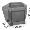 Kryt plynového grilu 99BB004, 99BB013 a 13044