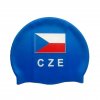 Plavecká čepice Topswim s vlajkou ČR blue