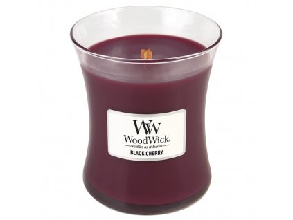 Svíčka WoodWick černá třešeň, 275 g